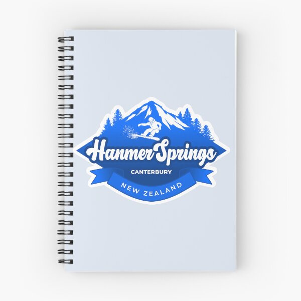 Item preview, Hanmer Springs Ski Area - Blue designed and sold by MY NEW ZEALAND.