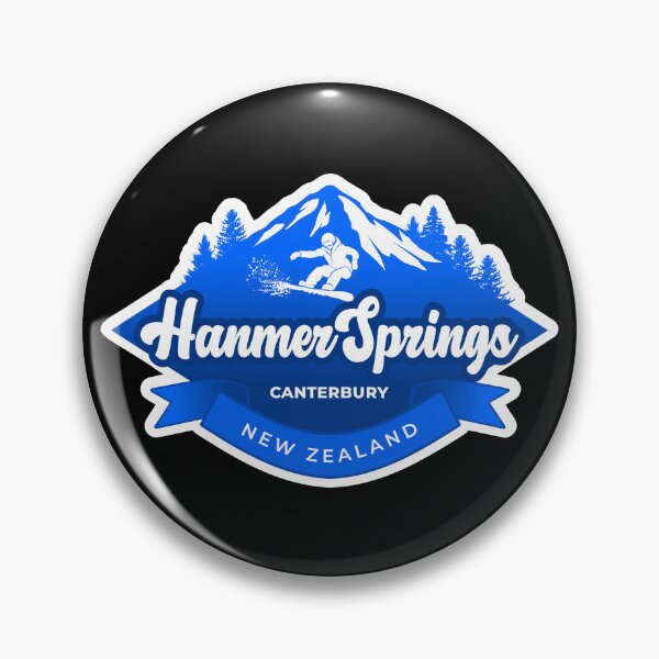 Item preview, Hanmer Springs Ski Area - Blue designed and sold by MY NEW ZEALAND.