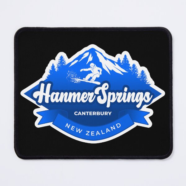 Item preview, Hanmer Springs Ski Area - Blue designed and sold by MY NEW ZEALAND.