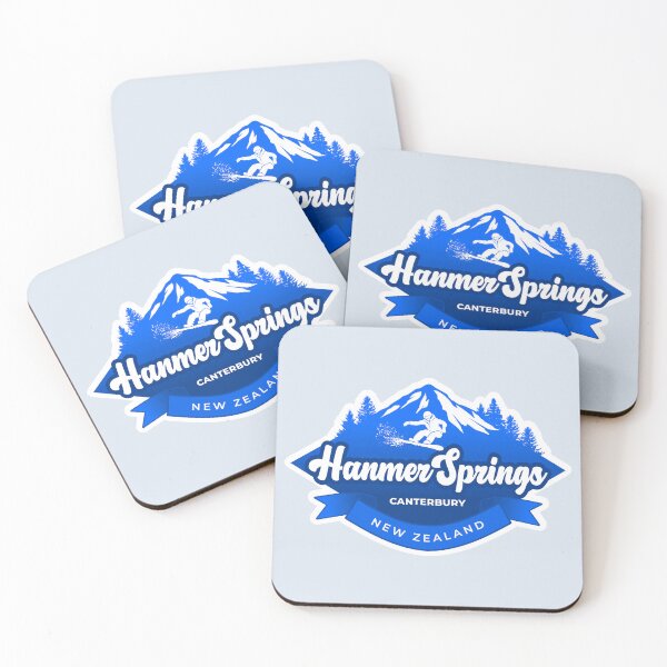 Item preview, Hanmer Springs Ski Area - Blue designed and sold by MY NEW ZEALAND.