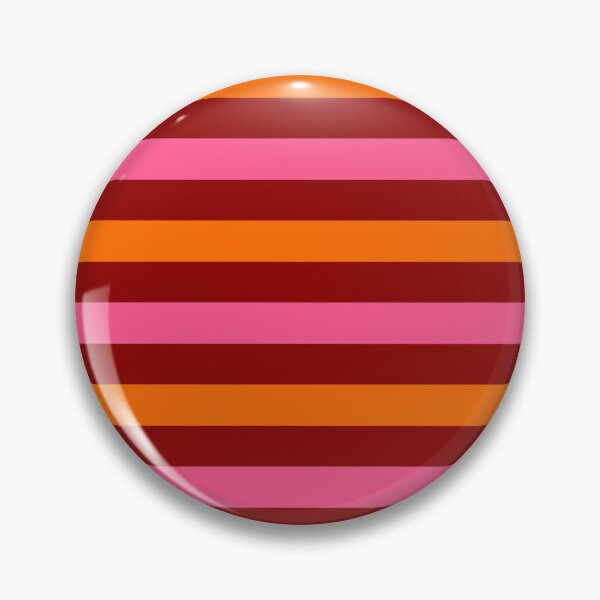 Item preview,  Orange And Pink Stripes Design Red  designed and sold by PatternTitan.