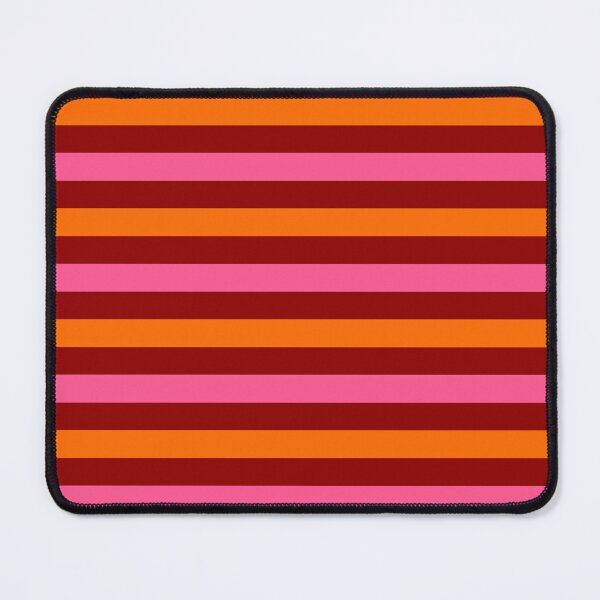 Item preview,  Orange And Pink Stripes Design Red  designed and sold by PatternTitan.