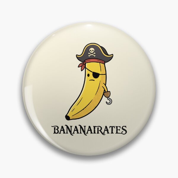 Item preview, Bananairates Cute Banana Pirate Ahoy Matey designed and sold by Amir Faysal.