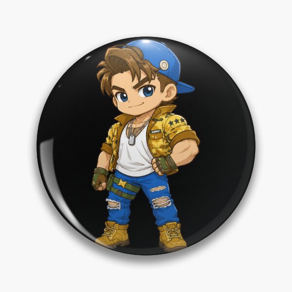 Item preview, Chibi Luke Street Fighter 6 | SF6 Fanart designed and sold by bapupa.