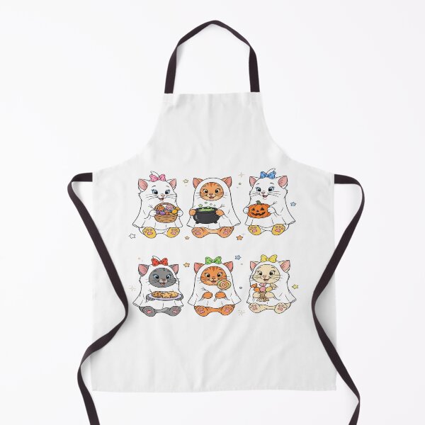 Item preview, Cute Halloween Cat Ghosts | Kawaii Black Orange Cat Halloween Spooky Candy designed and sold by Ghostlycats2026.