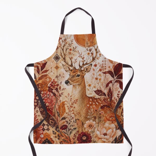 Item preview, Autumn Deer – Boho Floral Botanical Stag Art Print – Terracotta Woodland Wall Decor designed and sold by @SHINTOSARTSTORE.