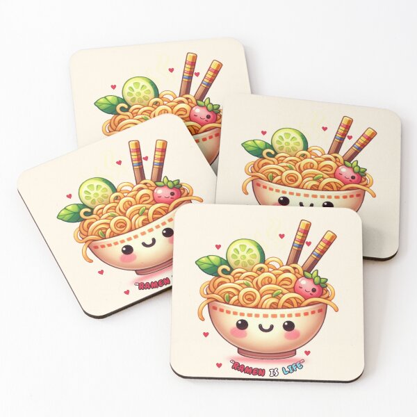 Item preview, Kawaii Cute Ramen Bowl Ramen Is Life Japanese Food designed and sold by Joshbrowny.