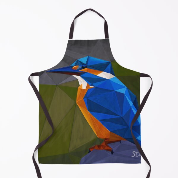 Item preview, Abstract Kingfisher Painting designed and sold by Stephen Willis.