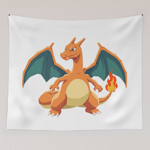 Item preview, Charizard fire illustration designed and sold by mackartist.