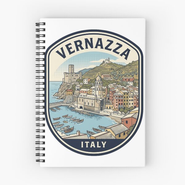 Item preview, Vernazza Italy Cinque Terre Vintage Travel Badge designed and sold by k3rstman1.