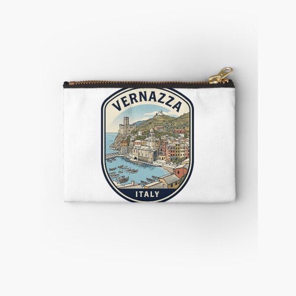 Item preview, Vernazza Italy Cinque Terre Vintage Travel Badge designed and sold by k3rstman1.