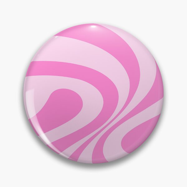 Item preview, Pink Groovy Wavy Psychedelic Retro Pattern designed and sold by jianina-alondra.