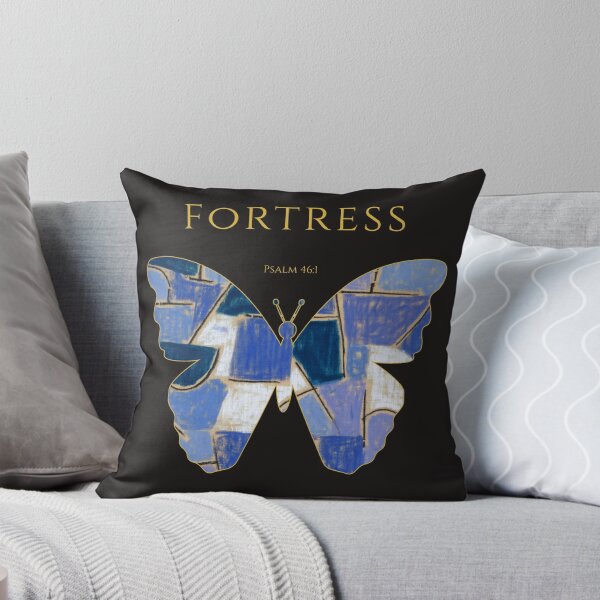 Item preview, Fortress – Psalm 46:1 | One Body Series | Christian Butterfly Art designed and sold by KittenAndCo.