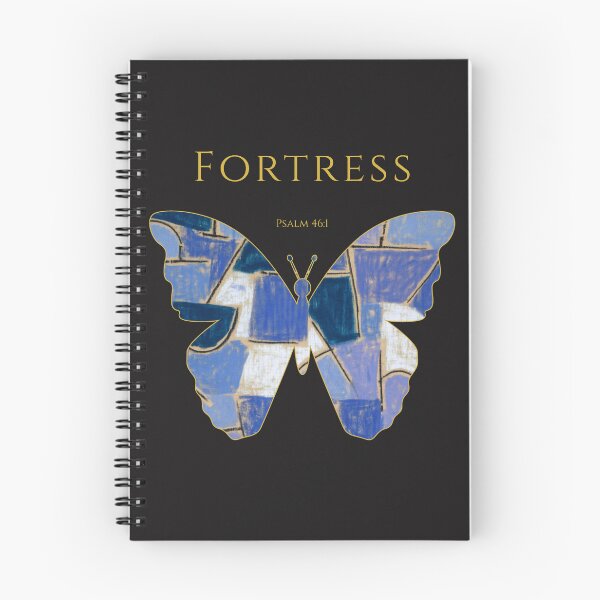 Item preview, Fortress – Psalm 46:1 | One Body Series | Christian Butterfly Art designed and sold by KittenAndCo.