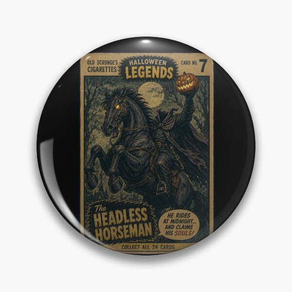 Item preview, The Headless Horseman - Halloween Trading Cards designed and sold by halibutgoatramb.