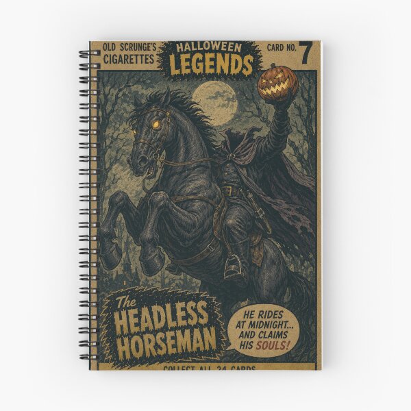Item preview, The Headless Horseman - Halloween Trading Cards designed and sold by halibutgoatramb.