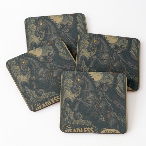 Item preview, The Headless Horseman - Halloween Trading Cards designed and sold by halibutgoatramb.