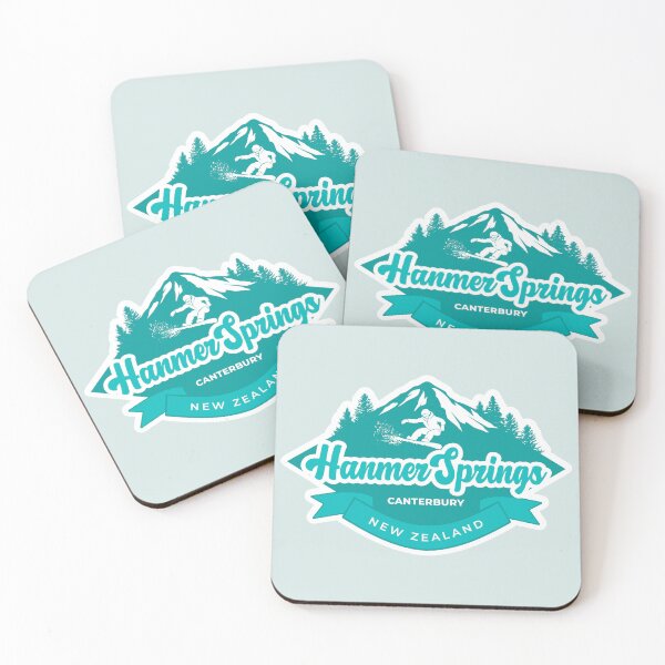 Item preview, Hanmer Springs Ski Area - Green designed and sold by MY NEW ZEALAND.