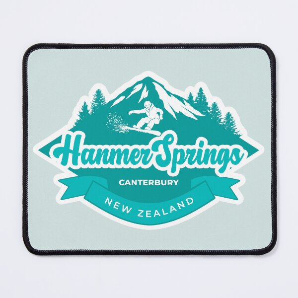 Item preview, Hanmer Springs Ski Area - Green designed and sold by MY NEW ZEALAND.