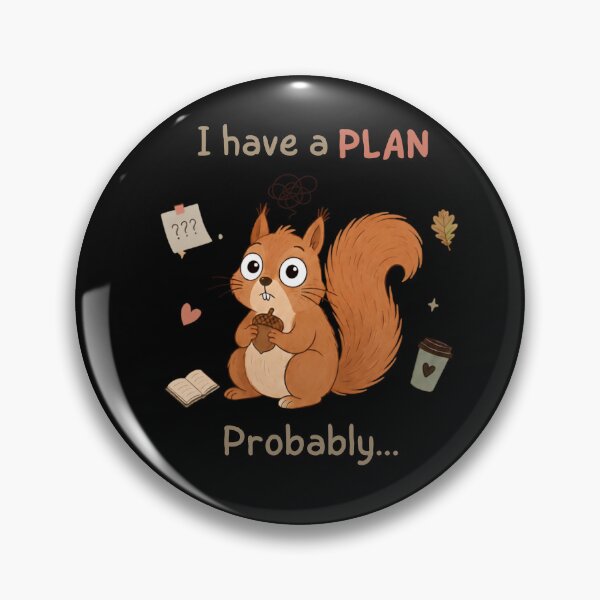 Item preview, I Have a Plan Probably Funny Back to School Squirrel designed and sold by T-version.