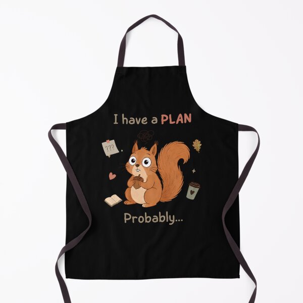 Item preview, I Have a Plan Probably Funny Back to School Squirrel designed and sold by T-version.