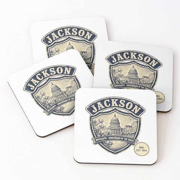 Item preview, Jackson Mississippi Crossroads of the South Shield designed and sold by Normandy Road Heritage.