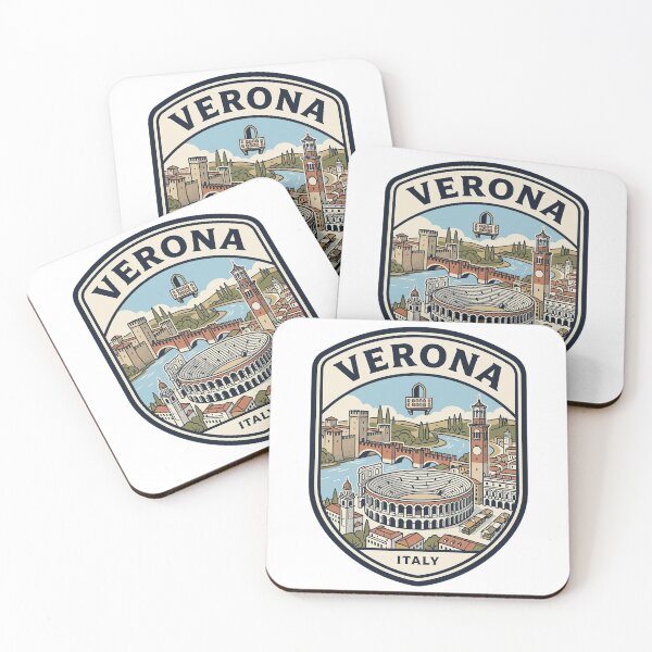 Item preview, Verona Italy Vintage Travel Emblem designed and sold by k3rstman1.