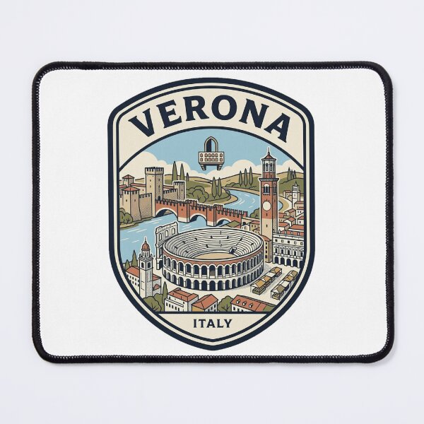 Item preview, Verona Italy Vintage Travel Emblem designed and sold by k3rstman1.