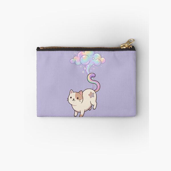 Item preview, Cute Pastel Magic Cloud Cat Iridescent Sparkles designed and sold by Amir Faysal.