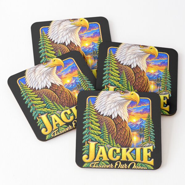 Item preview, Jackie Forever Our Queen Bald Eagle Memorial Tribute designed and sold by HaytamShop.