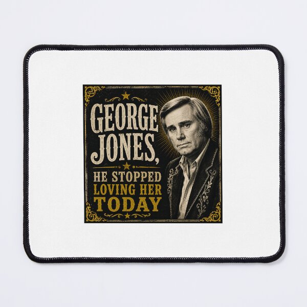 Item preview, George Jones - He Stopped Loving Her Today (by Daily Ghost Graphics) designed and sold by DailyGhost.