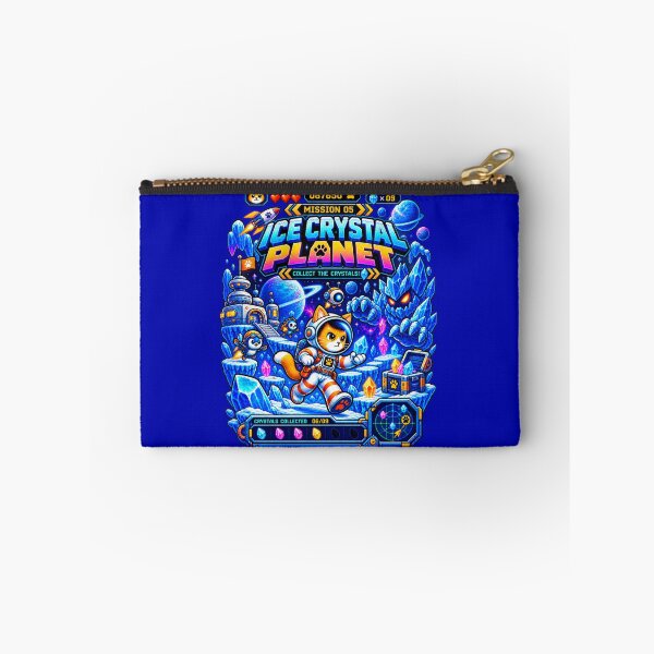 Item preview, Cat Astronaut Mission 05 – Ice Crystal Planet designed and sold by BYVOK.