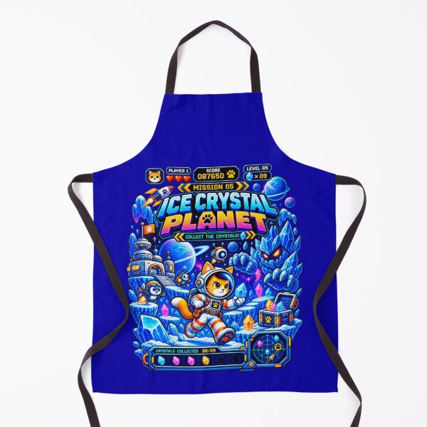 Item preview, Cat Astronaut Mission 05 – Ice Crystal Planet designed and sold by BYVOK.