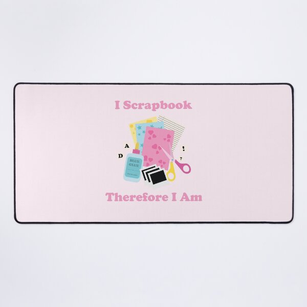 Item preview, I Scrapbook Therefore I Am. Scrapbooking. Junk Journaling. designed and sold by NPC-wear.