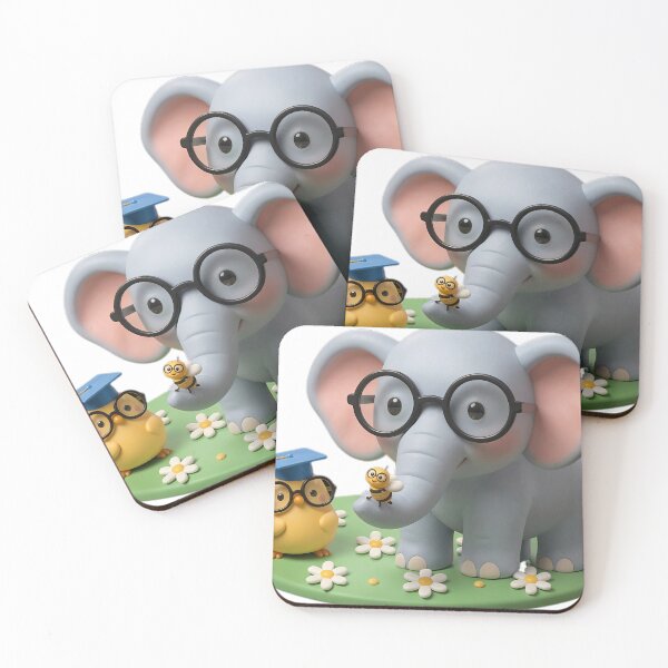 Item preview, Smart Elephant, Bird and Bee designed and sold by Agnisherl.