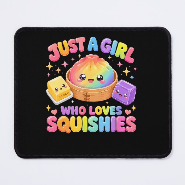 Item preview, Just A Girl Who Loves Squishies Cute Collectible Humor designed and sold by MOHAMED AKKAR.