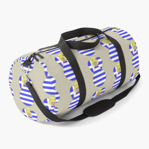Item preview, Greek Flag Blonde Angel Gift designed and sold by AuntieShoe.