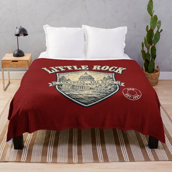 Item preview, Little Rock Arkansas The Rock Vintage Shield designed and sold by Normandy Road Heritage.