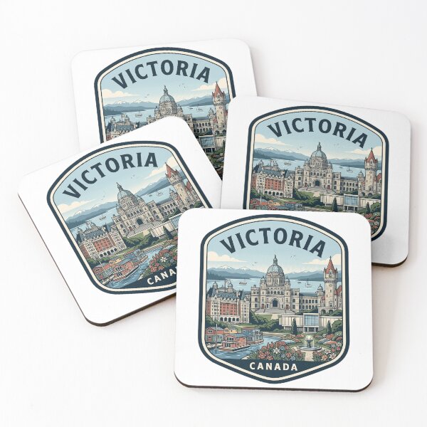 Item preview, Victoria Canada Vintage Travel Badge designed and sold by k3rstman1.