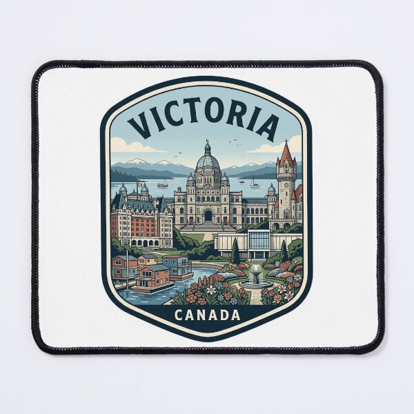 Item preview, Victoria Canada Vintage Travel Badge designed and sold by k3rstman1.