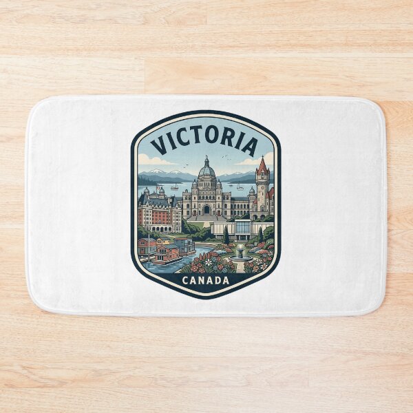 Item preview, Victoria Canada Vintage Travel Badge designed and sold by k3rstman1.