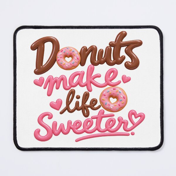 Item preview, Donuts make life sweeter designed and sold by Miming.