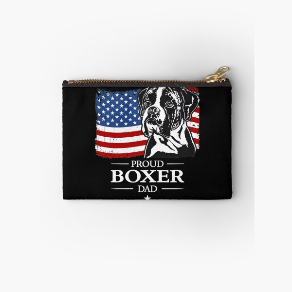 Item preview, Proud Boxer Dad American Flag Dog Lover Gift designed and sold by GiaoCalonas.