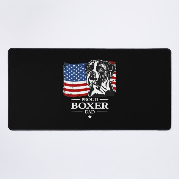 Item preview, Proud Boxer Dad American Flag Dog Lover Gift designed and sold by GiaoCalonas.