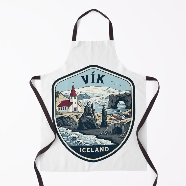 Item preview, Vik Iceland Reynisfjara Black Sand Beach Badge designed and sold by k3rstman1.