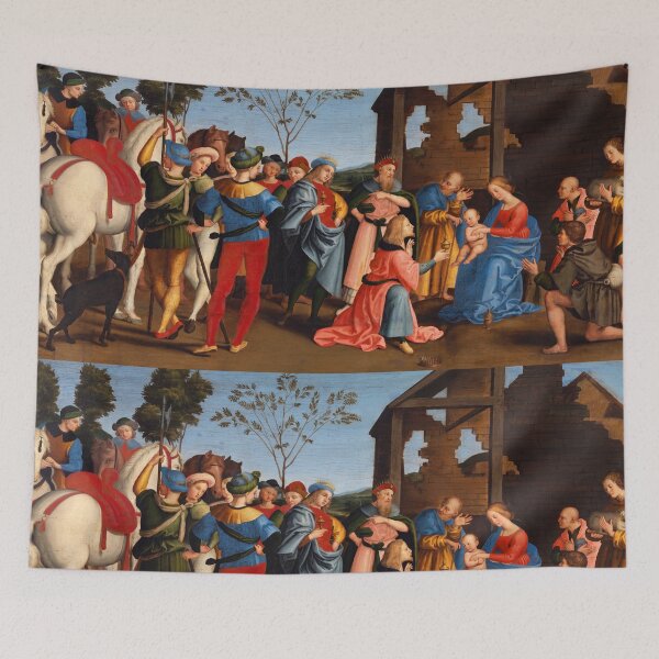 Item preview, Adoration of the Magi Nativity Scene designed and sold by artofuniverse.
