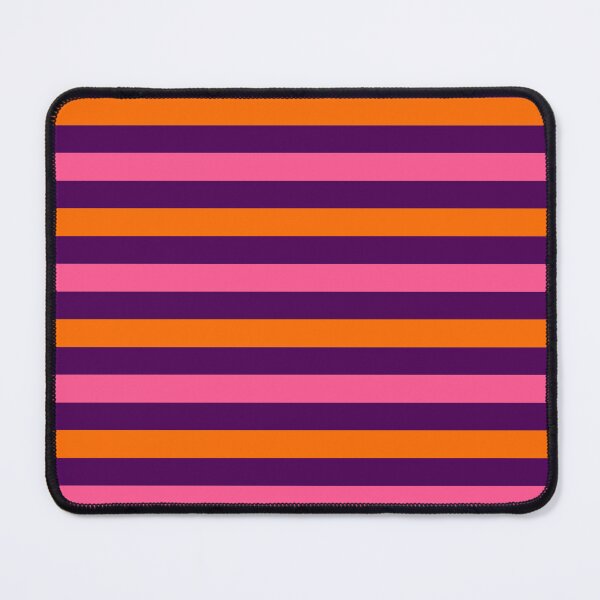 Item preview, Orange And Pink Stripes Design Purple designed and sold by PatternTitan.