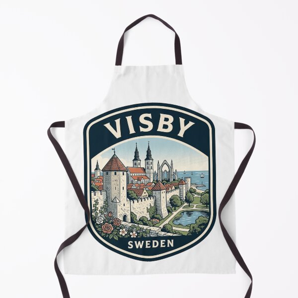 Item preview, Visby Sweden Medieval City Gotland Travel Badge designed and sold by k3rstman1.