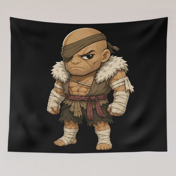 Item preview, Chibi Sagat Street Fighter 6 | SF6 Fanart designed and sold by bapupa.