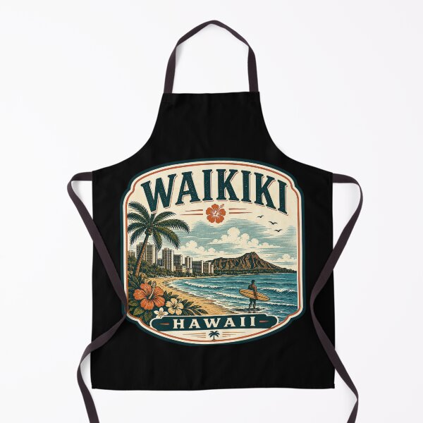 Item preview, Waikiki - Hawaii designed and sold by GoodOldVintage.